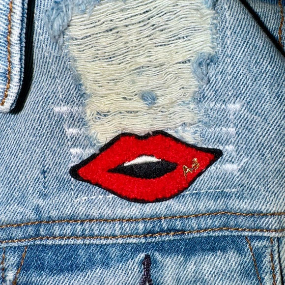 Scotch & Soda Denim Vest - Hot Lips - Picture 3 of 5